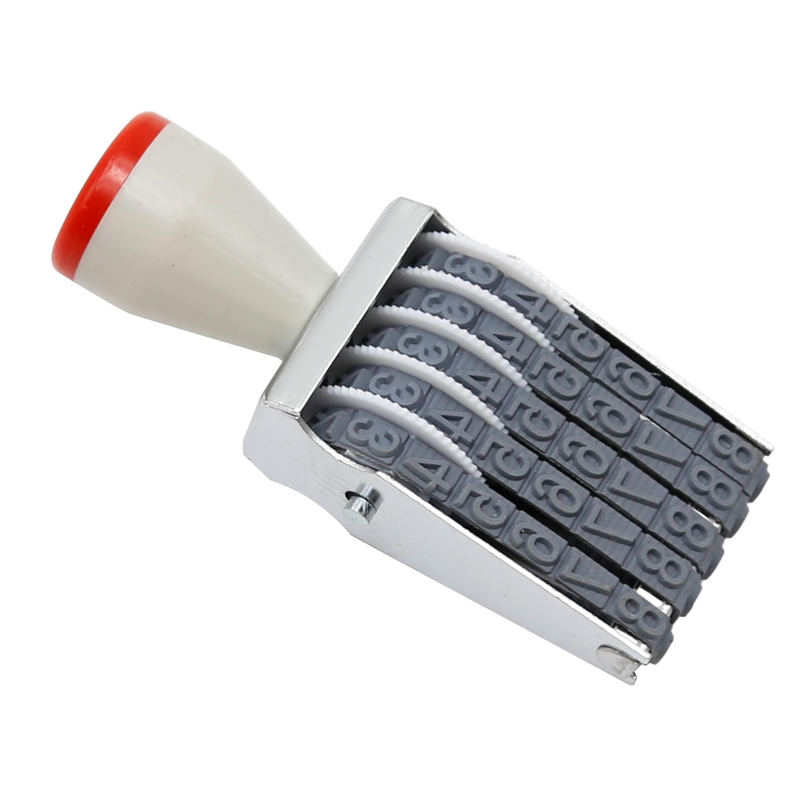 EATAKWARD 5 Digit Number Stamp,Adjustable Digit Rubber Changeable Number Stamp Numerical Stamp Multi- Functional Creative Price Tag Rotating Number