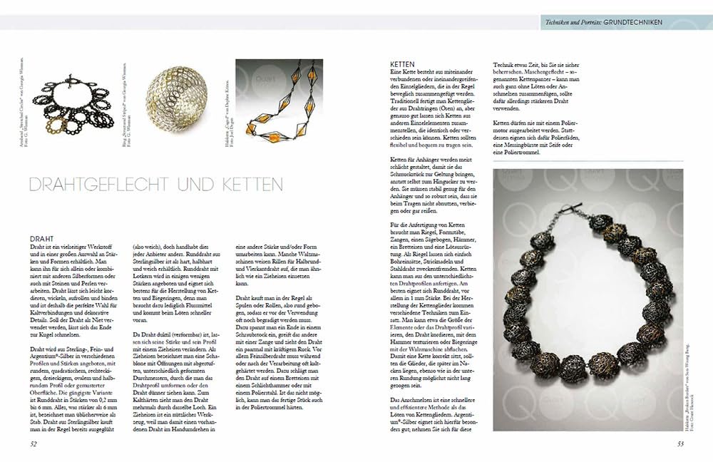 Silberschmuck gestalten: Techniken, Oberflächenbehandlung, Inspiration