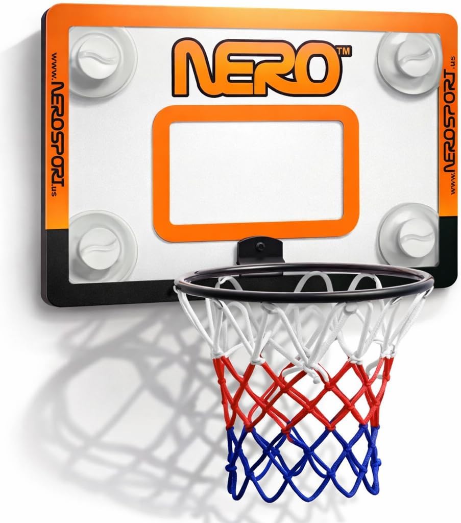 - NERO SPORT Ninja Silent Basketball- Soft Foam Indoor Hoop Play | Soundless Ball for Quiet Dribbling and Indoor Training