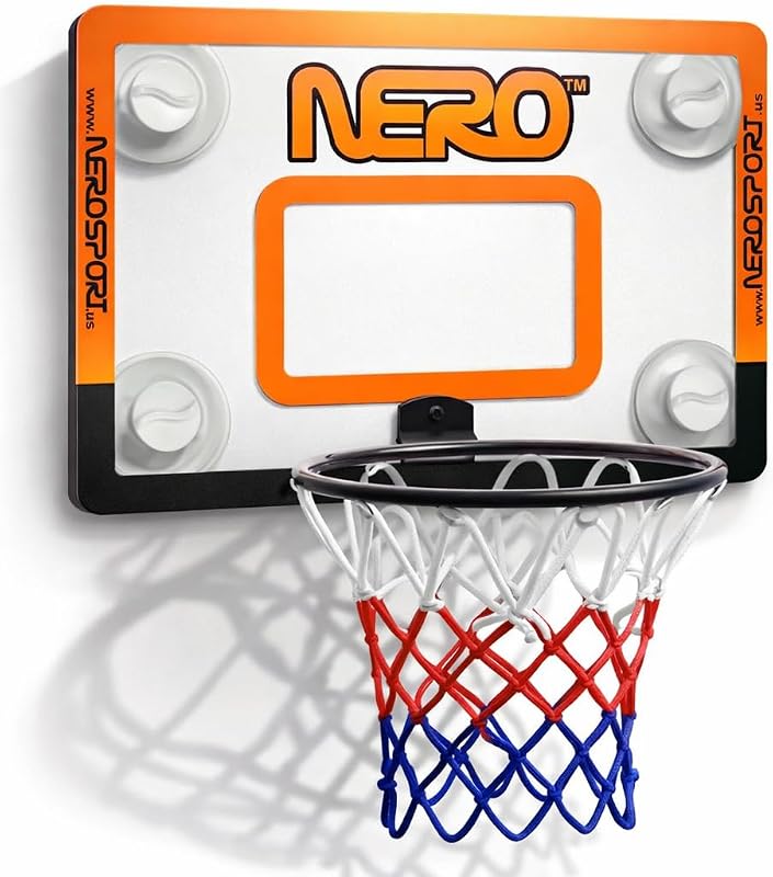 NERO SPORT Ninja Silent Basketball- Soft Foam Indoor Hoop Play | Soundless Ball for Quiet Dribbling and Indoor Training