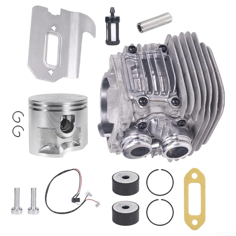 Kit de reconstrucción de cilindro de motor, para TS410 TS420 compatible con 4238 020 1202 4223 020 9400 incluye juego de filtro de aceite de junta de revestimiento de pistón