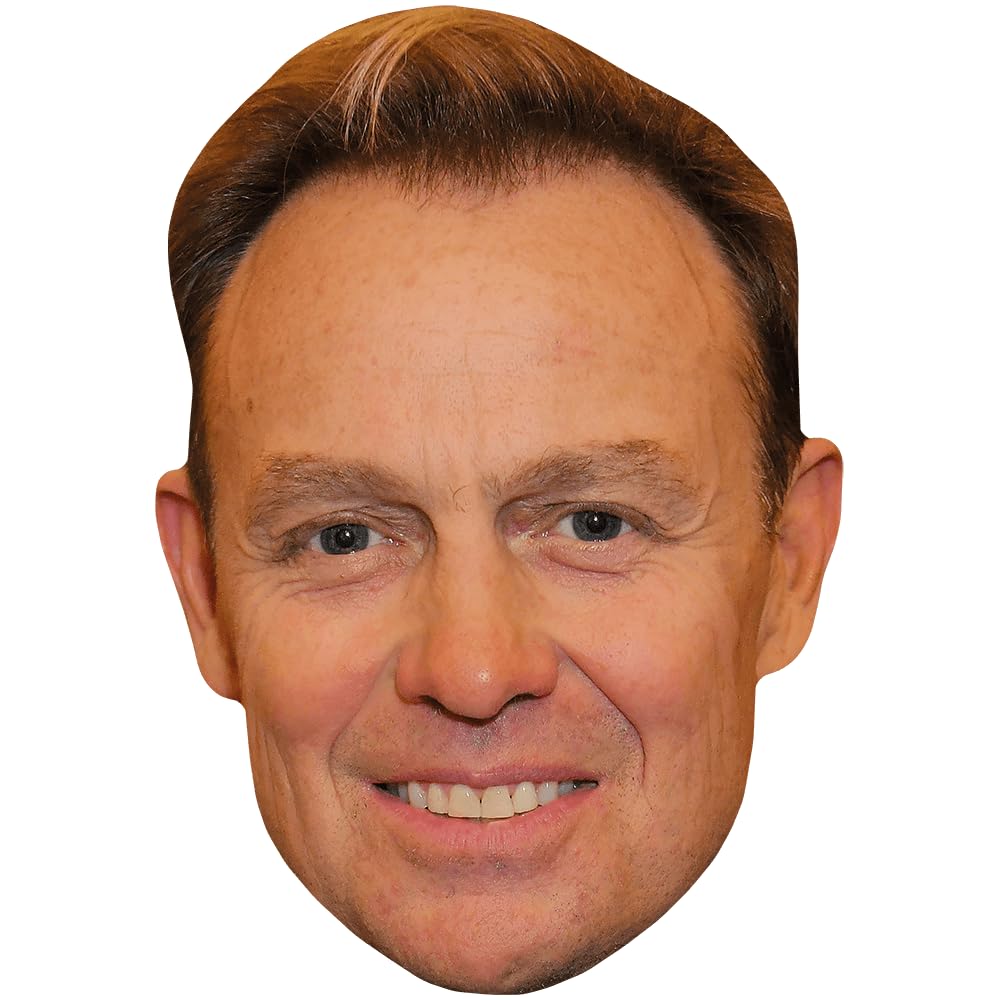 Jason Donovan (Stubble) Celebrity Mask, Flat Card Face, Fancy Dress Mask