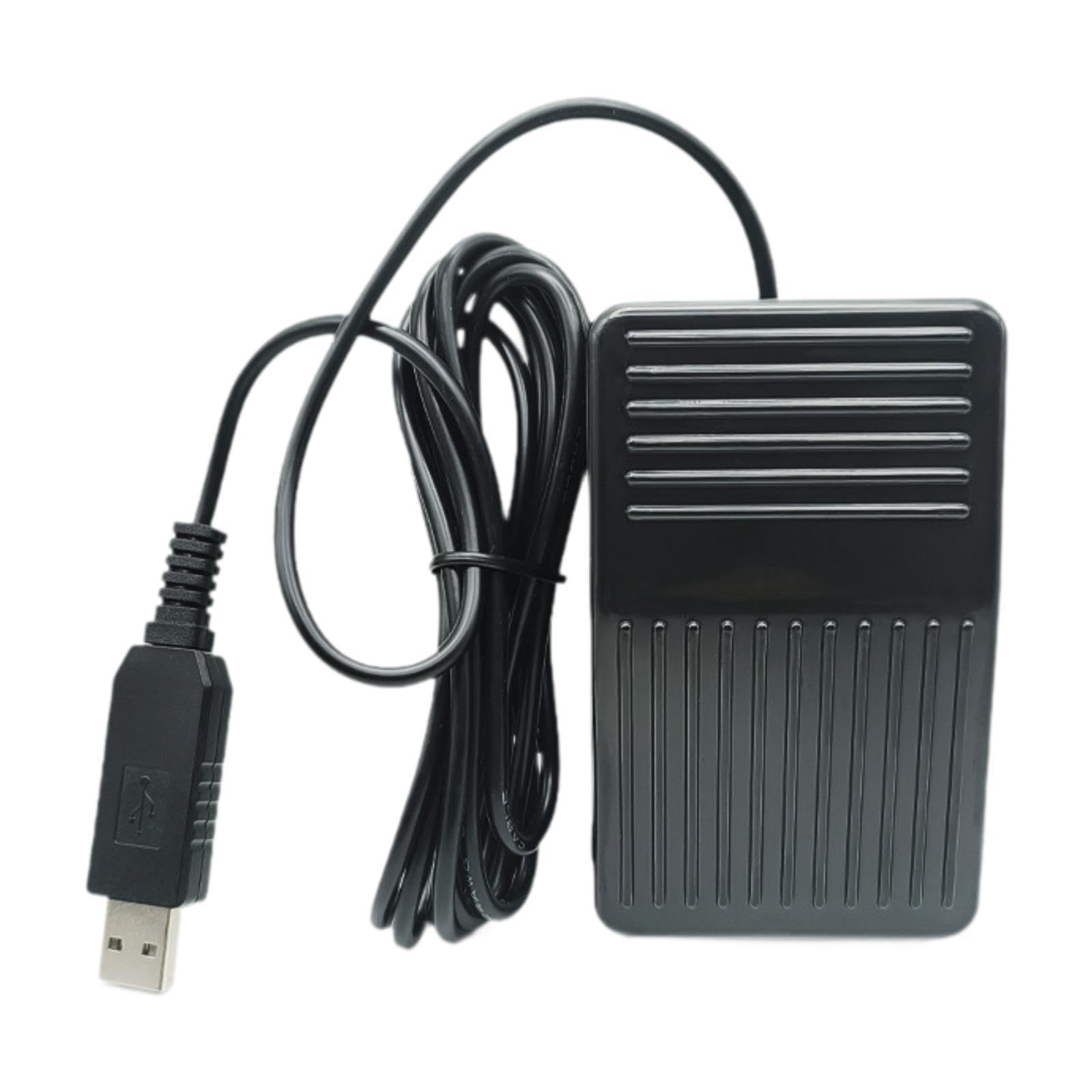 USB Foot Switch Upgraded Keyboard PC Game Foot Pedal for Game Video Computer-Computers/Tablets & Networking - Keyboards Mice & Pointers - Keyboards & Keypads-image-5