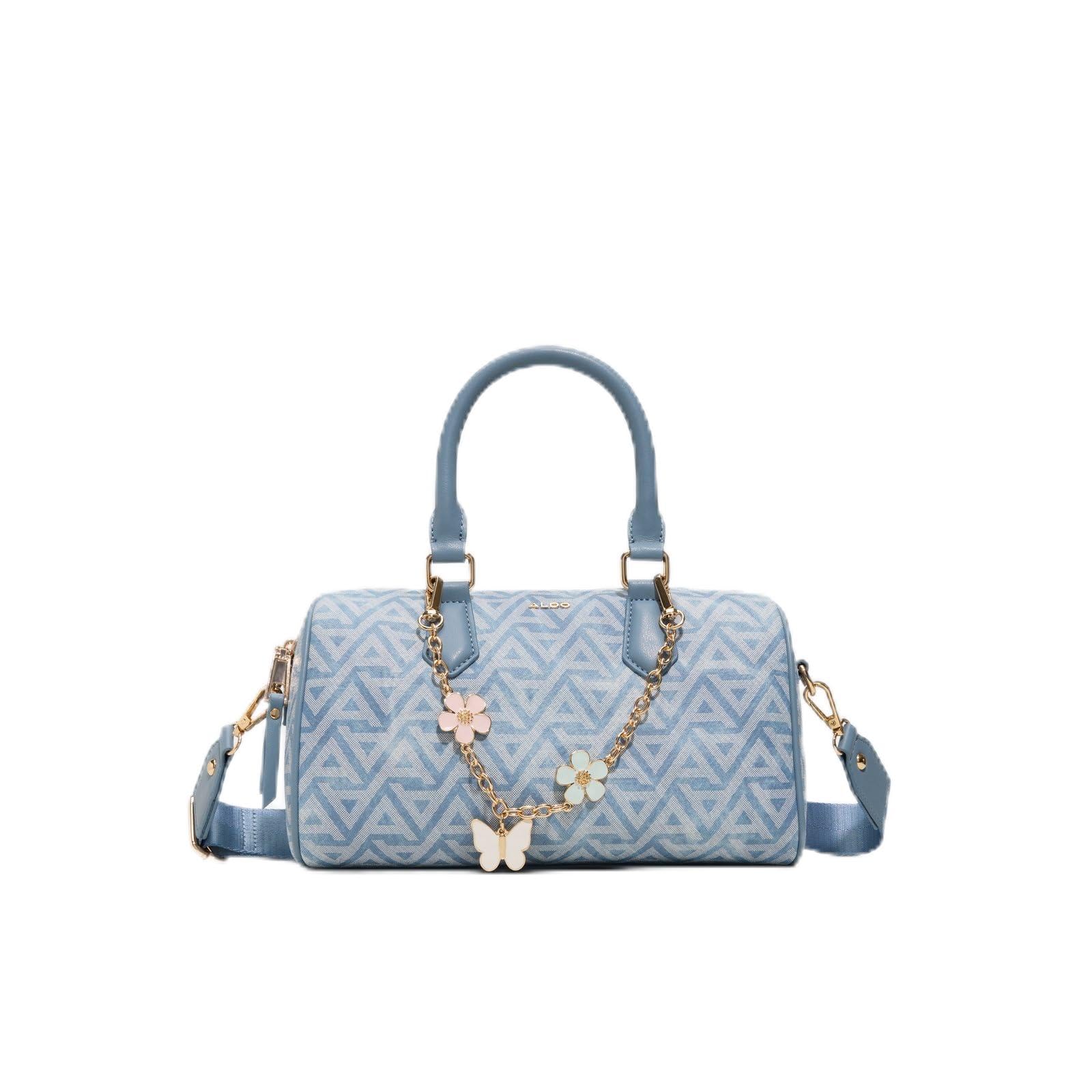 aldo Women's RENAI Top Handle Bag, Blue-picture-32