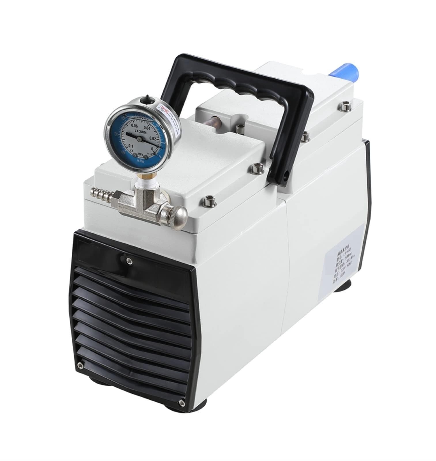 Amrttwy 1 Diaphragm Pump, Sump Pumps, Oil-Free Diaphragm, Small Variable Speed Air, Microfilter, Positive Pressure Laboratory Vacuum(Lh-95D)