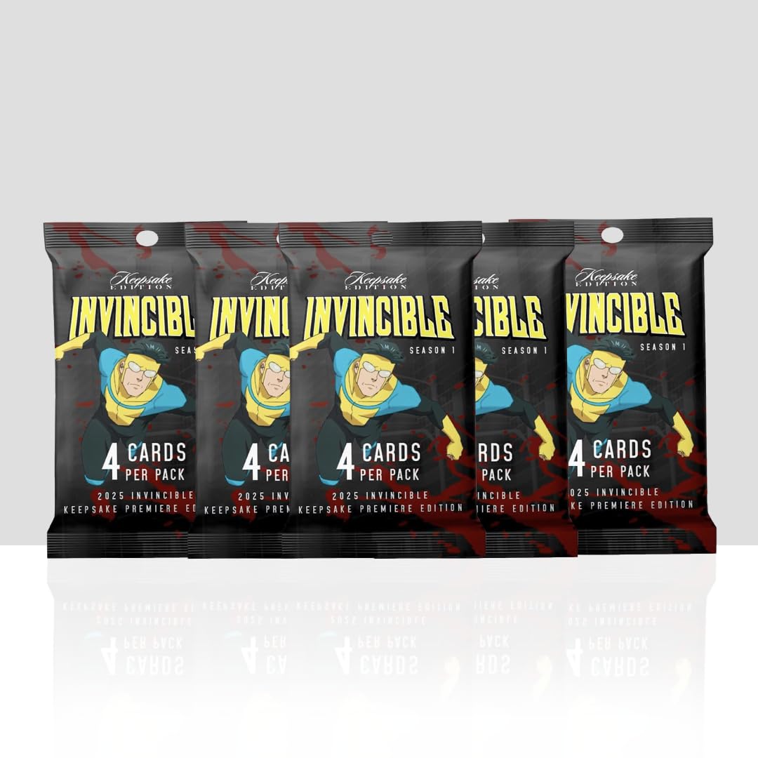 2025 Invincible Season 1 Keepsake Premiere Edition Hanger Pack