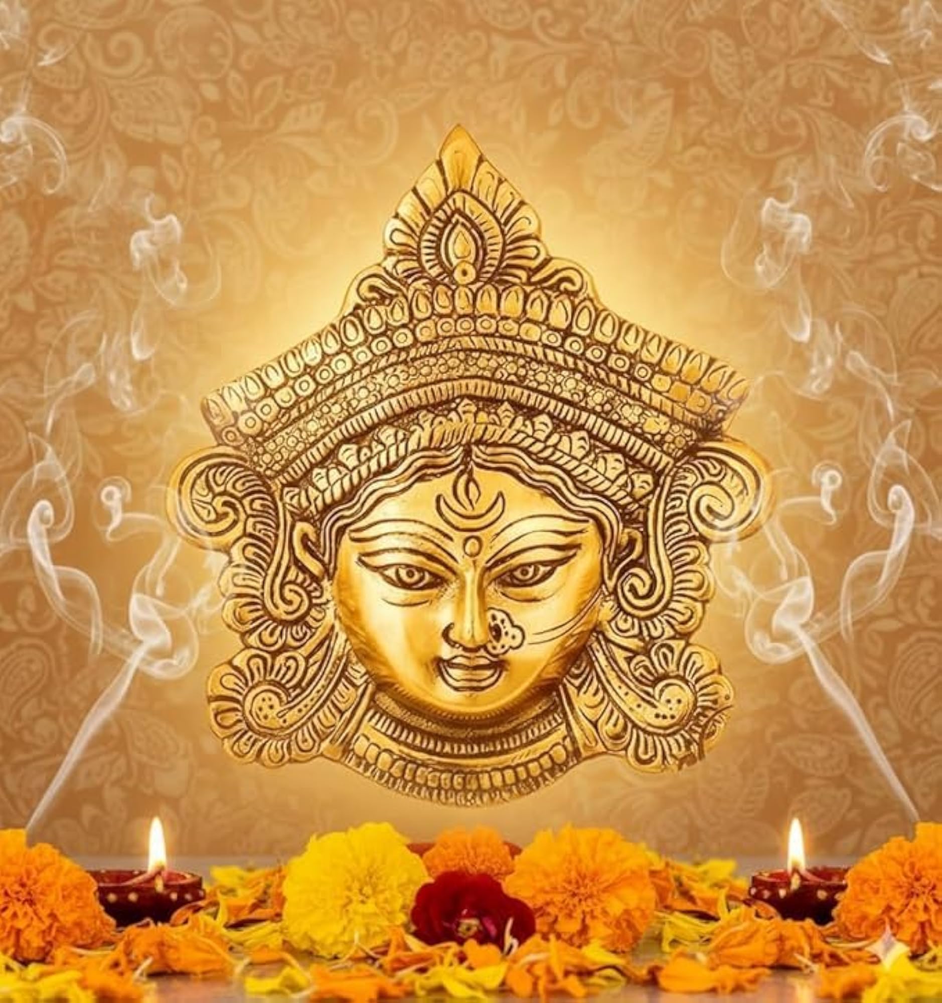 Eminent Shri Durga MATA Face Wall Hanging
