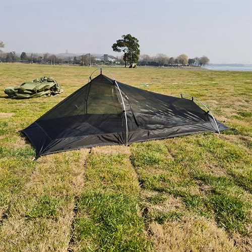 Carpa Bivy para 1 Persona con Malla para Camping y Senderismo miniatura 3
