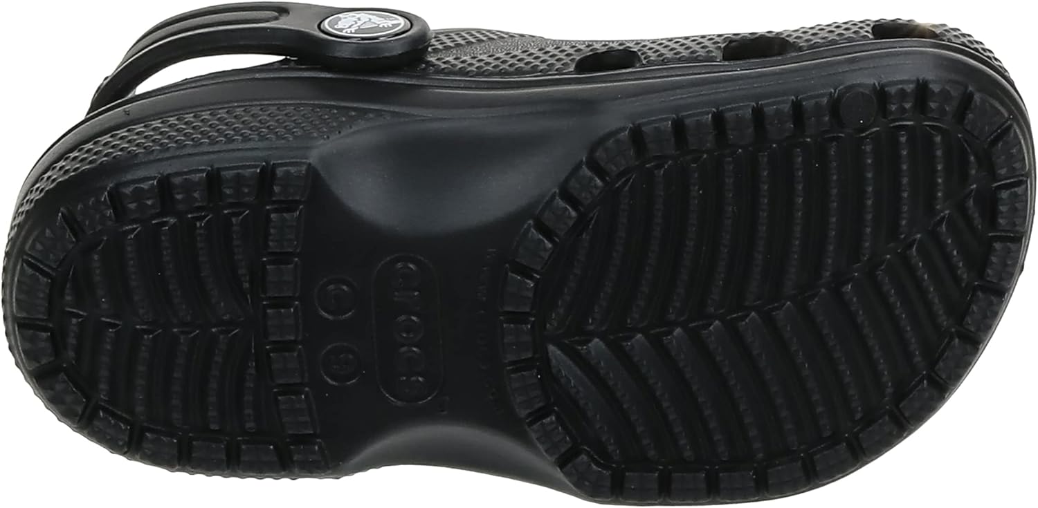 Crocs Unisex Kid's Classic Clog 2 UK Child Black