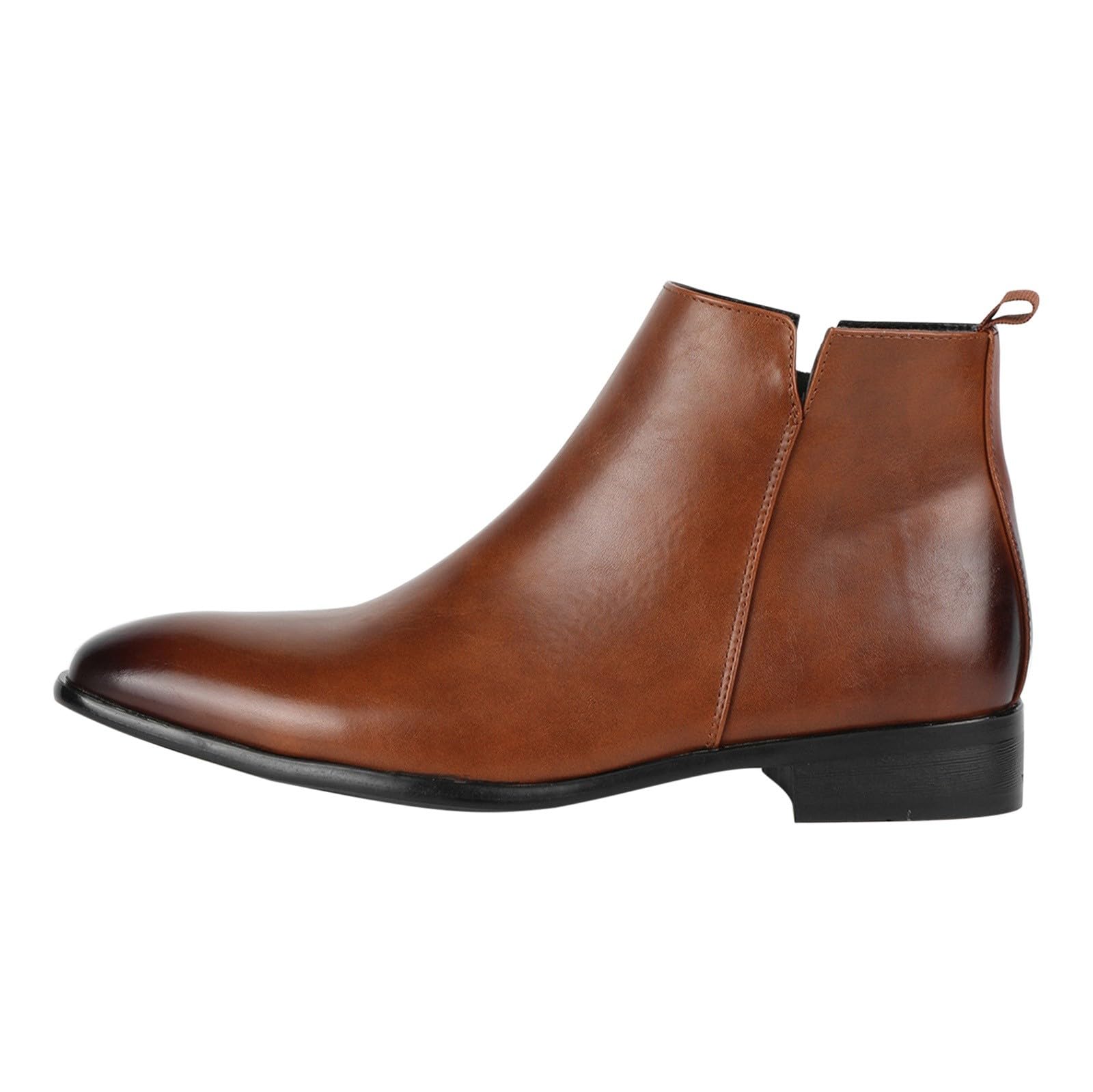 Scarpe Uomo D Affari Cuocere Confortevoli - Stivali di grandi dimensioni da uomo Sneaker Piccolo Tacco Scarpa Casual Sneakers Senza Lacci Stivaletti Punta Punta A Punta A Punta A Punta Stivali Moda