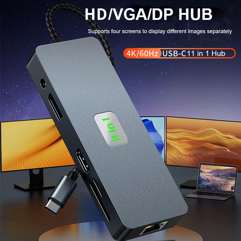 Docking Station USB C triple écran pour en finir avec les câbles - 2