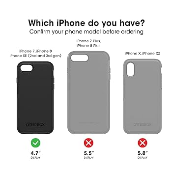 Amazon.com: OtterBox iPhone SE 3rd & 2nd Gen, iPhone 8