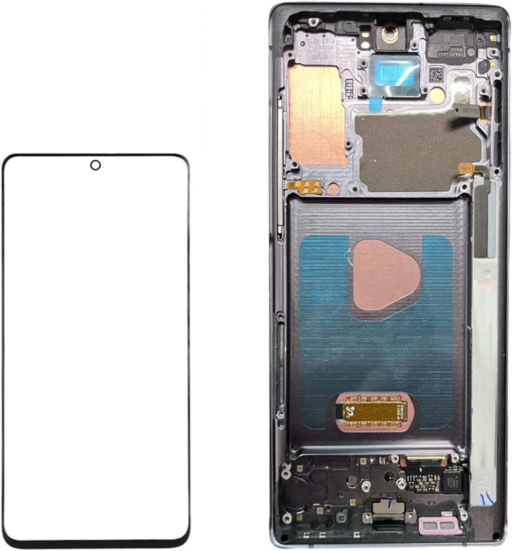 black with frame amoled lcd for samsung galaxy note 20 5g n980 digitizer screen lcd display touch assembly replacement sm n980 n981a n981f n981p n98