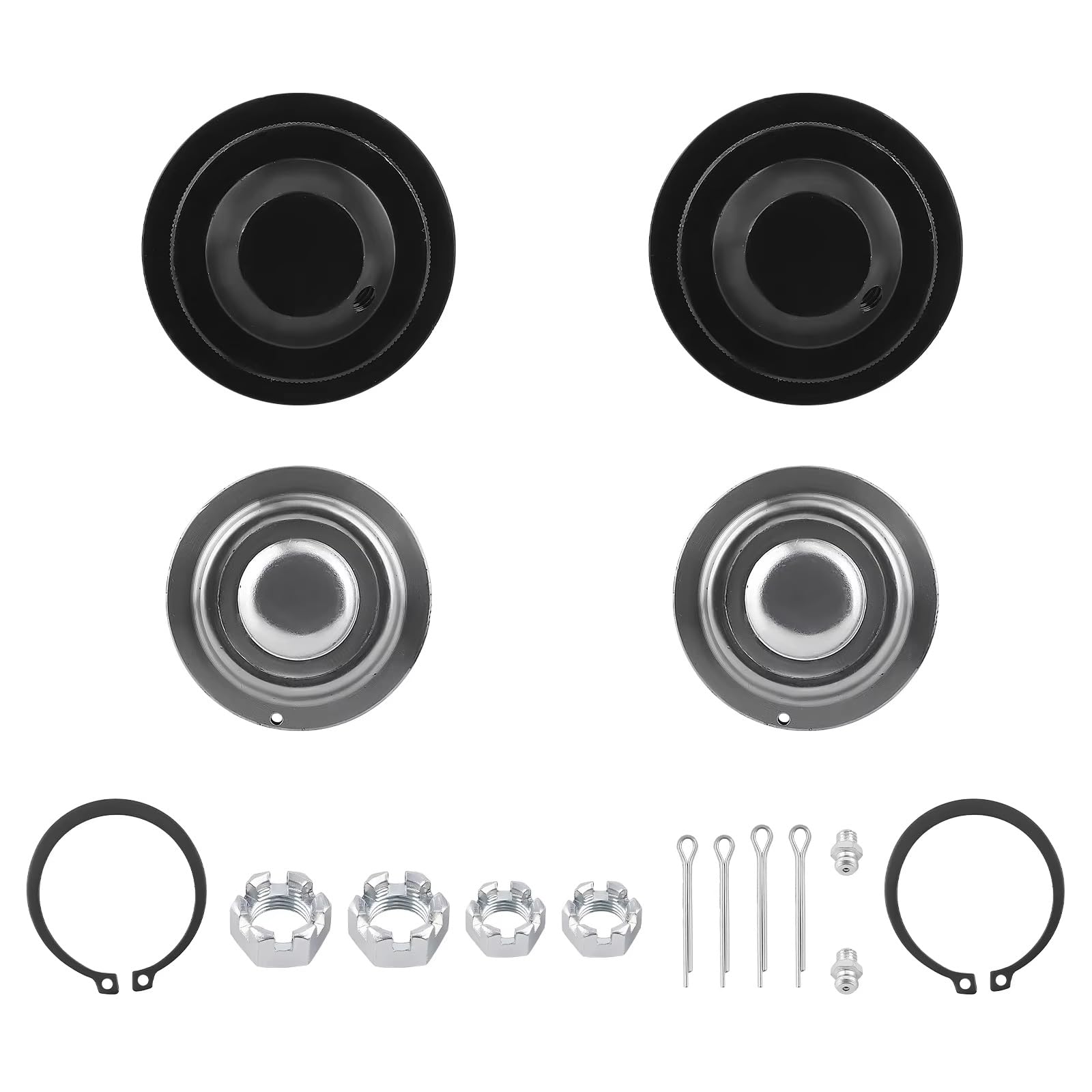 Kit Rótula Suspensión Juntas Rótula Dirección Compatible Con GMC Para Yukon XL 2500 2000-2010 Kit Brazo Control Delantero Superior Inferior K6693 K6696