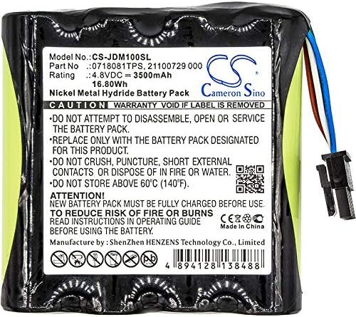 Battery for JDSU Smartclass E1 2M, VDSL ADSL TPS PN:JDSU 0718081TPS, 21100729 000 3500/16.80Wh