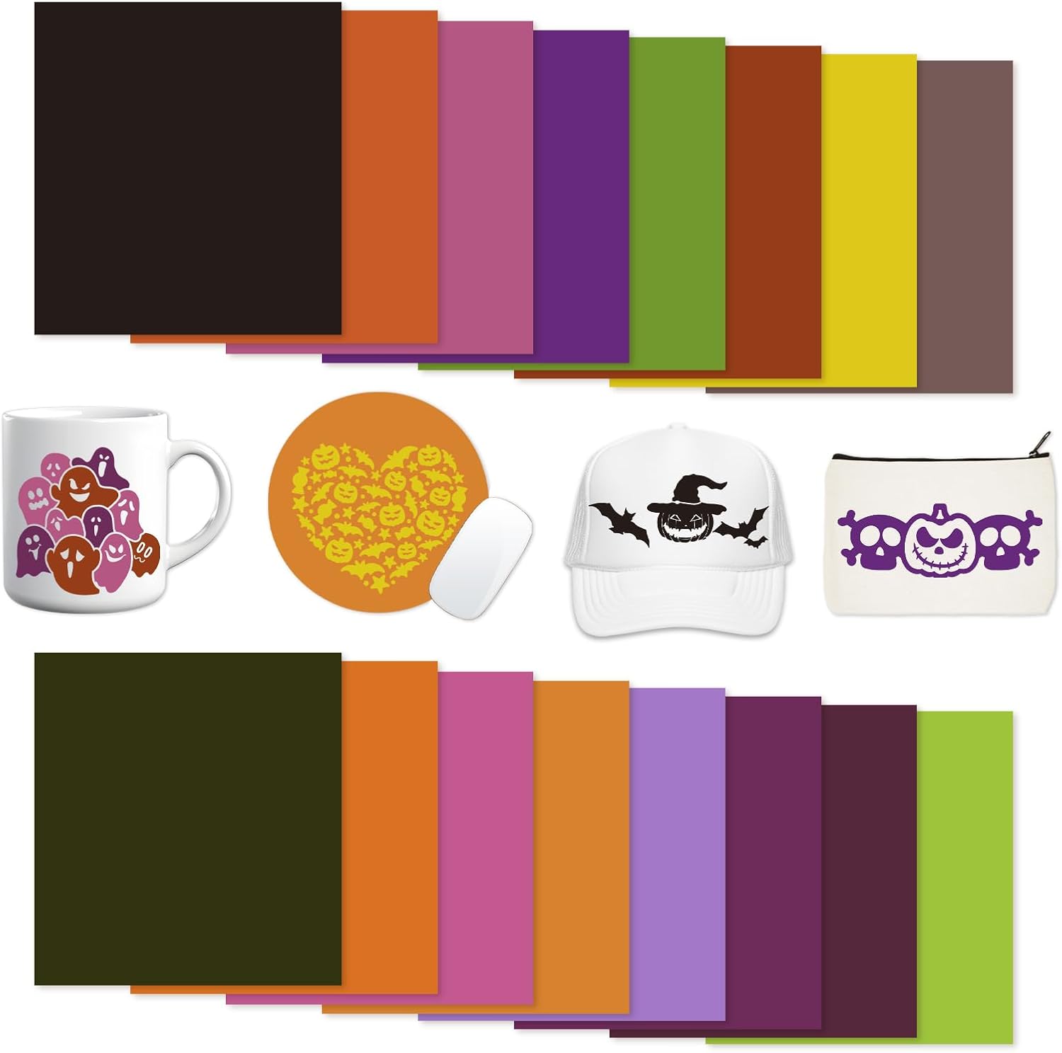 Tintnut Horror Halloween Sublimation Transfer Paper 12 Sheets 12"x10"