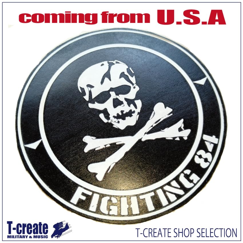 リアルマッコイズ VF-31 レザーパッチ　ジョリーロジャース リアルマッコイズ VF-31 レザーパッチ ジョリーロジャース