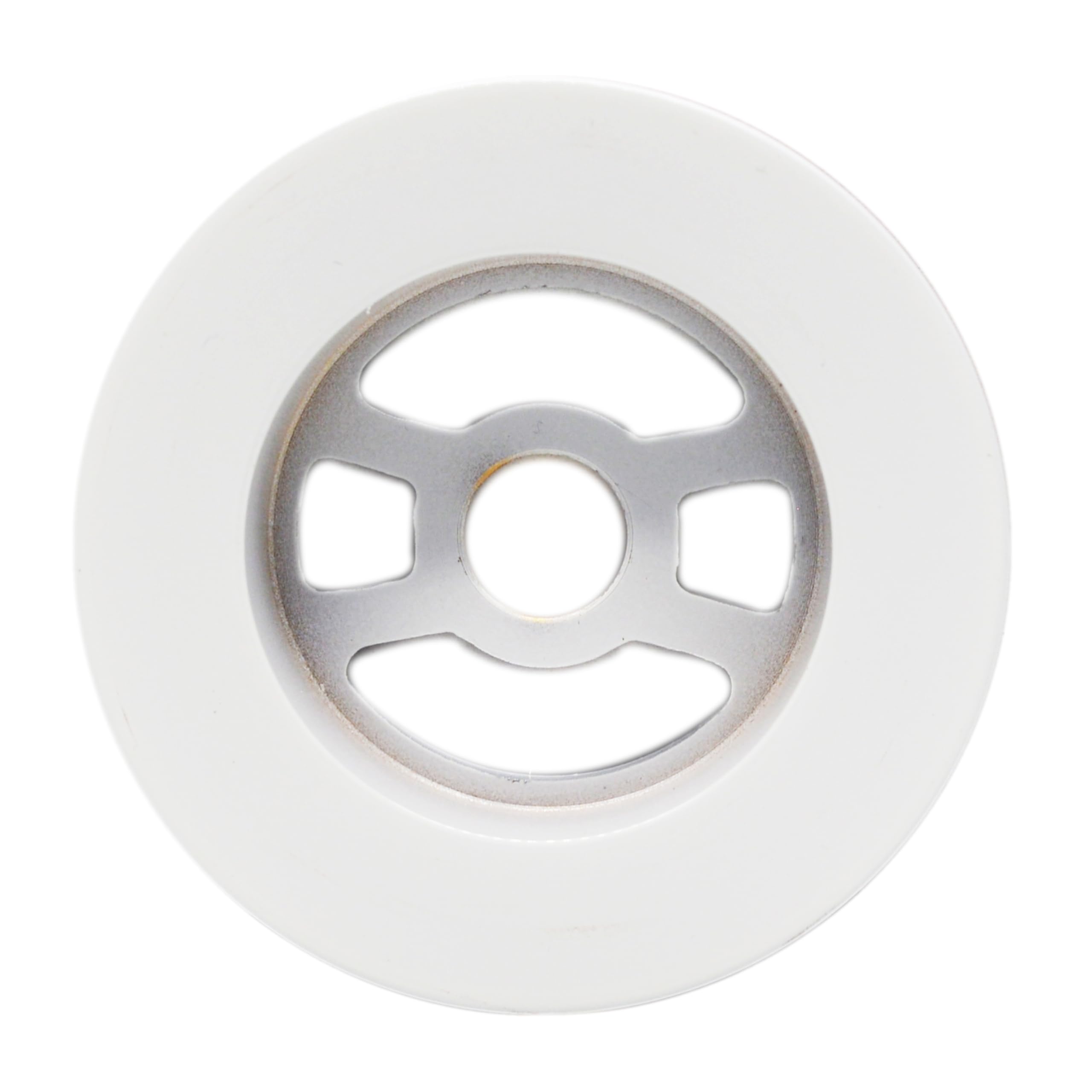 Westbrass D50TE-50 Residuos de baño, Revestimiento en Polvo Blanco