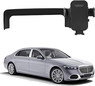 12.3-inch Car Phone Holder Mount Compatible with Mercedes Benz GLC/C-Class 2022-2025 Accessories Custom Fit Screen & Mobile Phone Stand 360°Adjustable Cell Phone Car Decoration Mods Car Mount Tablet