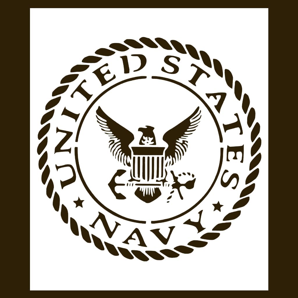 Printable Navy Stencil