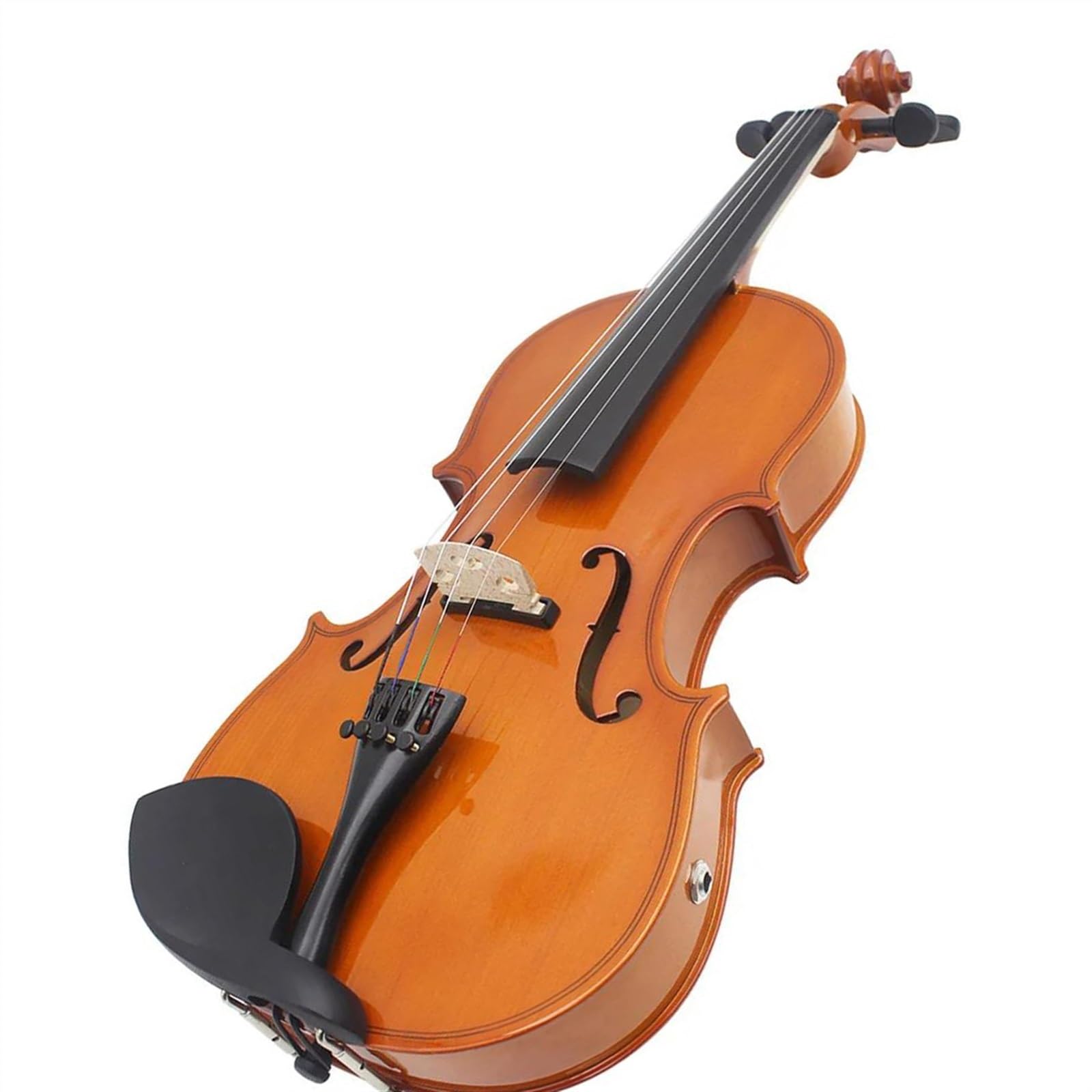 Geige 4/4 Elektrische Violine Massivholz Akustische Violine Mit Bogen Fall Geige Teile Zubehör