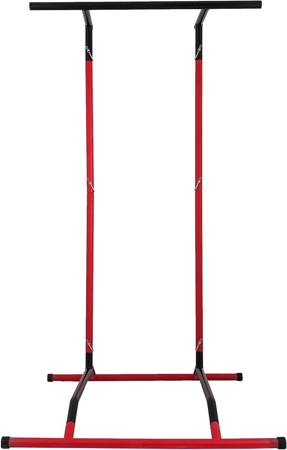 Happybuy Portable Pull Up Dip Station Gym Bar Power Tower Chin Up Fitness Strength W/Bag
