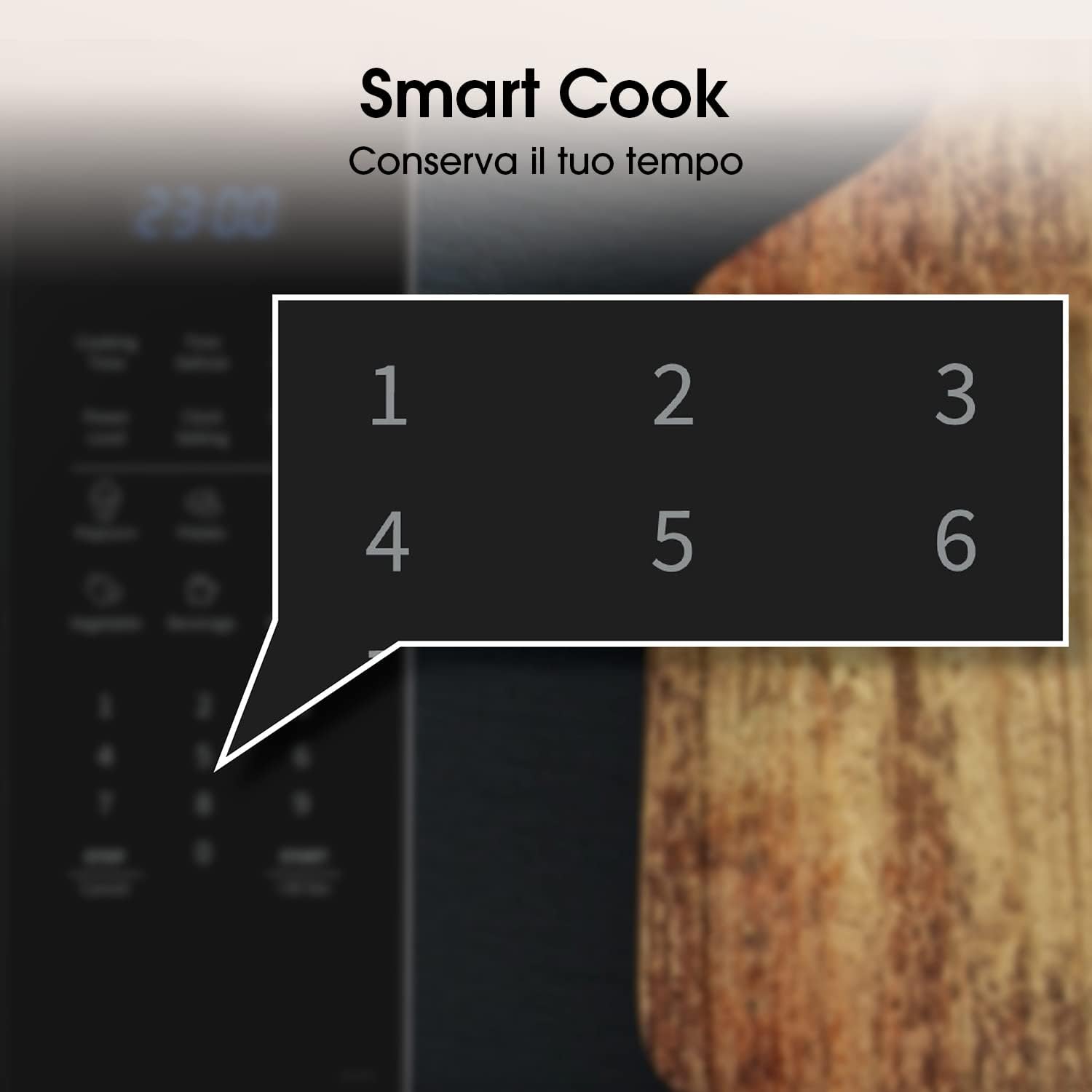 Hisense H20MOBS3HG Forno Microonde Elettronico, Capacità 20 L, Potenza 700 W, Grill Potenza 900 W, Display Led con Comandi Touch, Nero Hisense H20MOBS3HG Forno Microonde Elettronico, Capacità 20 L, Potenza 700 W, Grill Potenza 900 W, Display Led con Comandi Touch, Nero