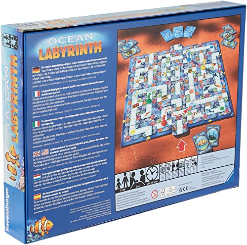 Ocean Labyrinth juego de mesa familiar para 2-4 jugadores miniatura 2