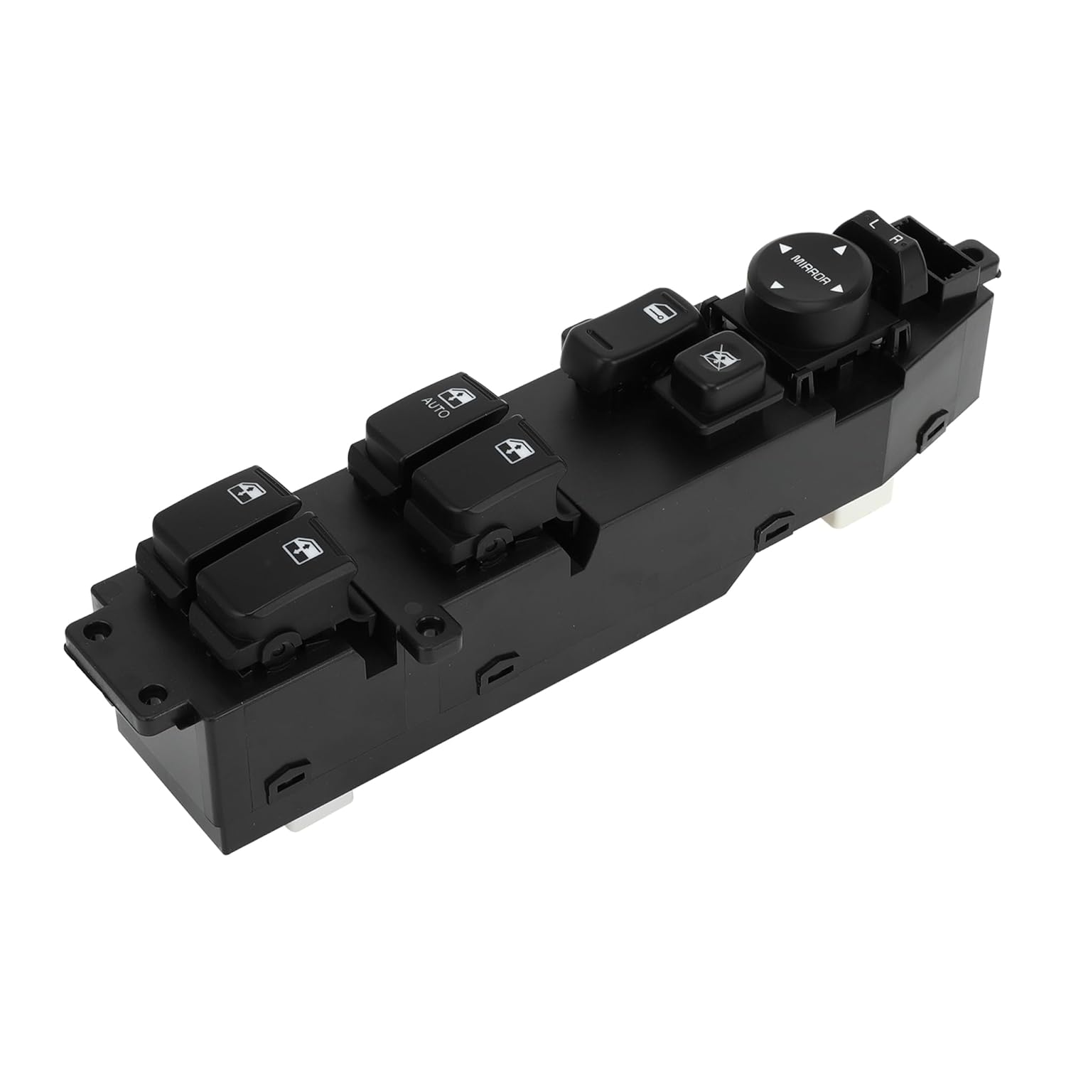 Power Window Switch No.935703J200WK Front Left Driver Side Window Control Switch for Hyundai Veracruz 2007-2012 Black
