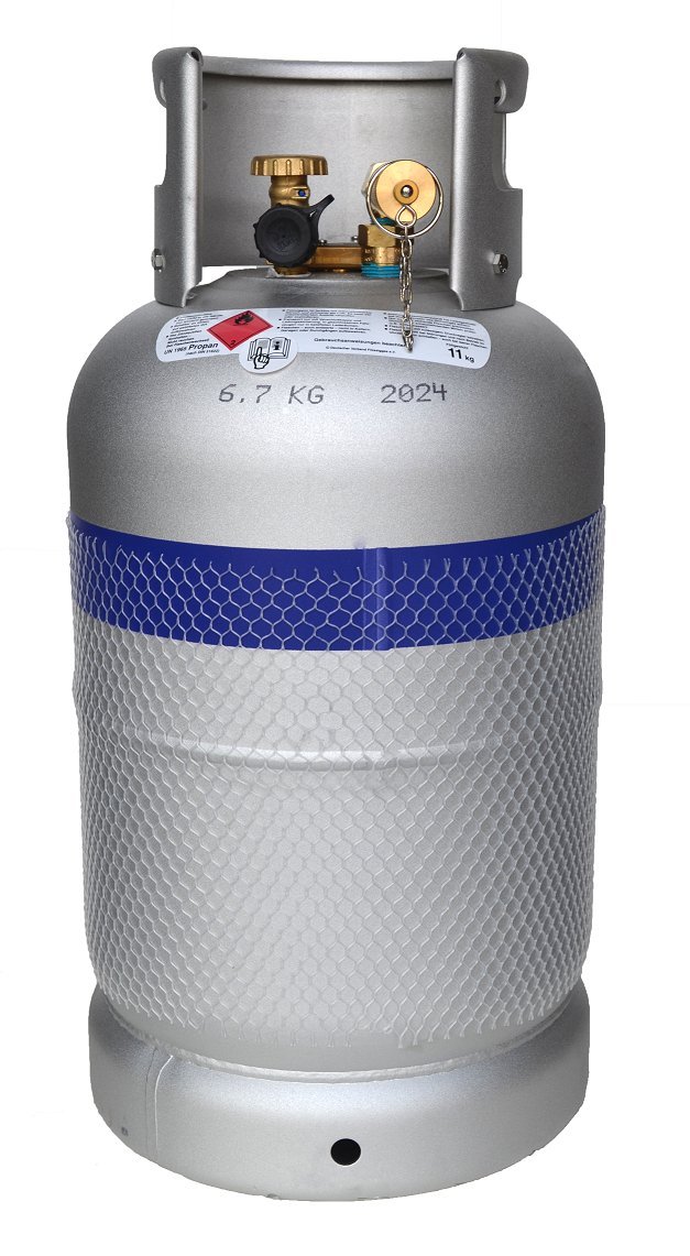 Alugas Campingflasche LPG Autogas Wiederbefüllbar Tüv Zertifiziert/Europa Tankadapter Set Neue Serie