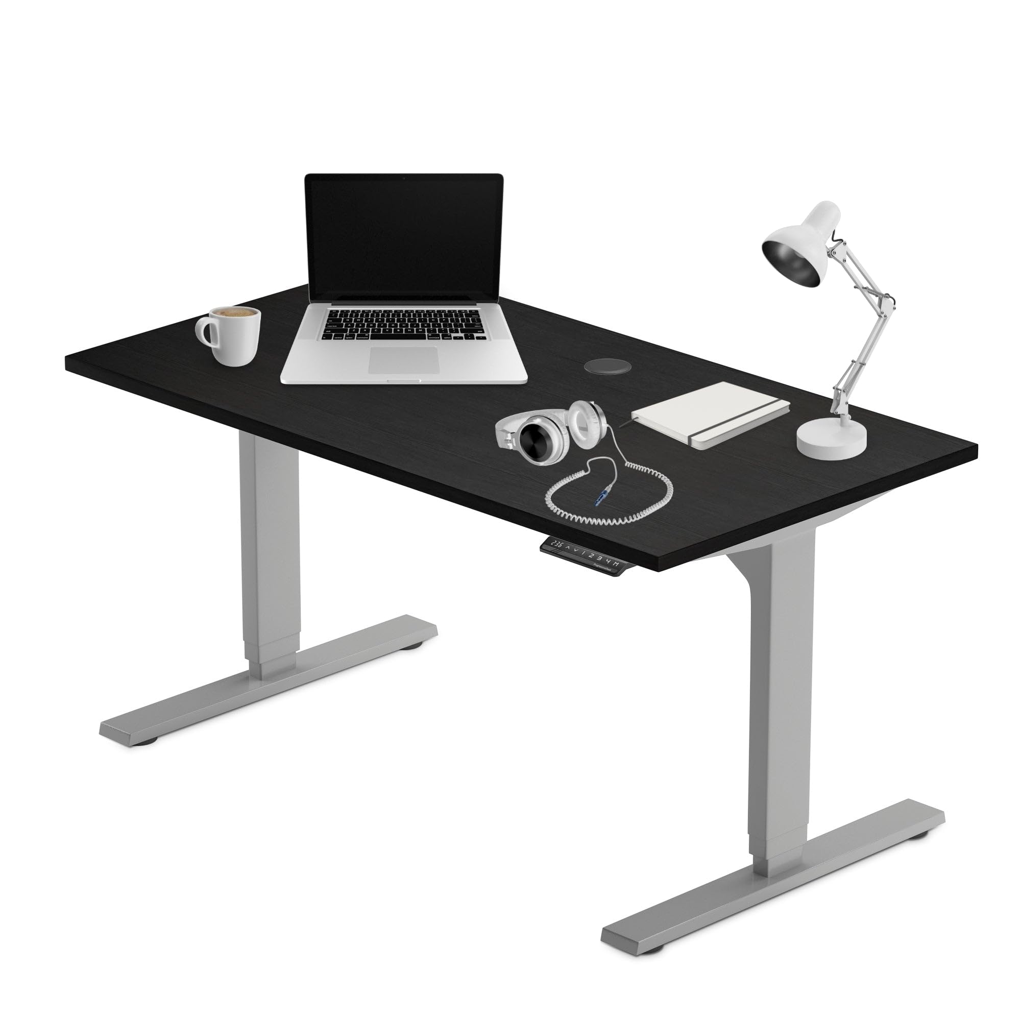 Progressive Desk Stand Up Height Adjustable Electric Standing Desk - 48 x 30 with Dual Motor 3 Stages