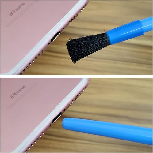 Miniatura 4 de 2 piezas soplador de aire con cepillo suave bomba de goma manual bomba de aire soplador de polvo limpiador para cámara microscopios telescopio