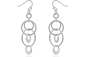 Circle Earrings for Women: Stunning Boho Dangle Earrings