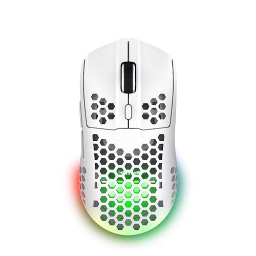 Trust Gaming GXT 929W Helox Mouse Gaming Wireless Superleggero 75g, 80h di Durata Batteria, 2.4GHz...