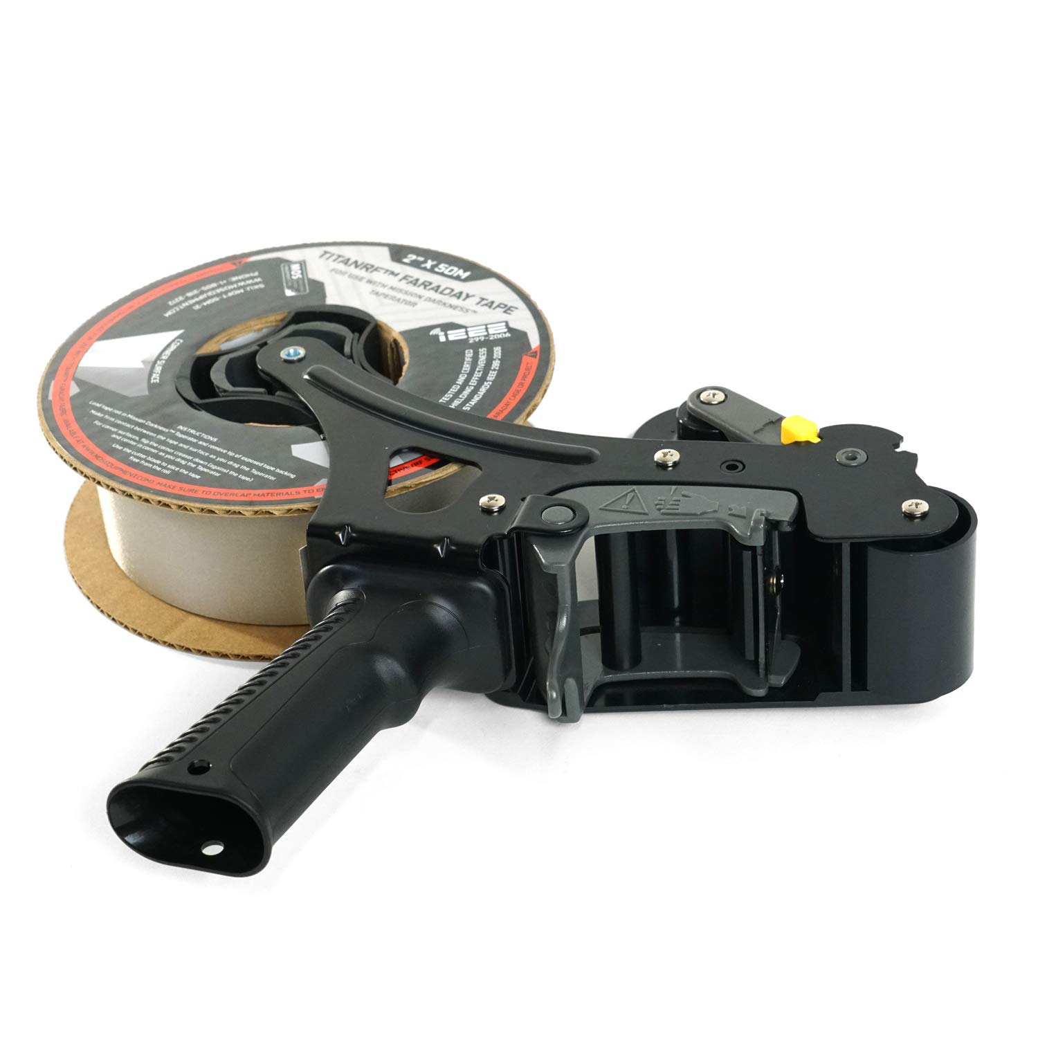 Mission Darkness Taperator Flat Surface and Corner Seam Tape Applicator Tool for RF Shielding Construction Projects (Kit Includes Two 2