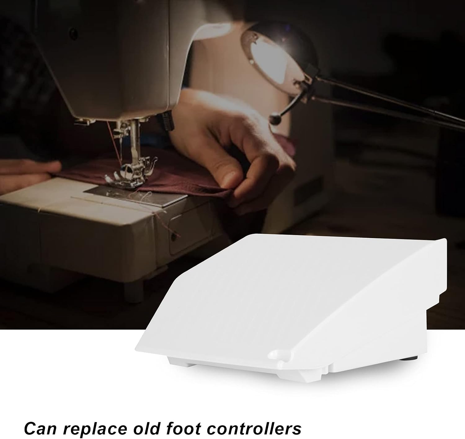 Sewing Machine Foot Controller, Foot Control Pedal and Connection Cable Replacement for Viking Sewing Machine