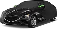 Vista 92 de Proadsy - Cubierta para automóvil, resistente al viento, sol, lluvia, rayos UV, polvo y nieve, para todo tipo de clima, impermeable, funda