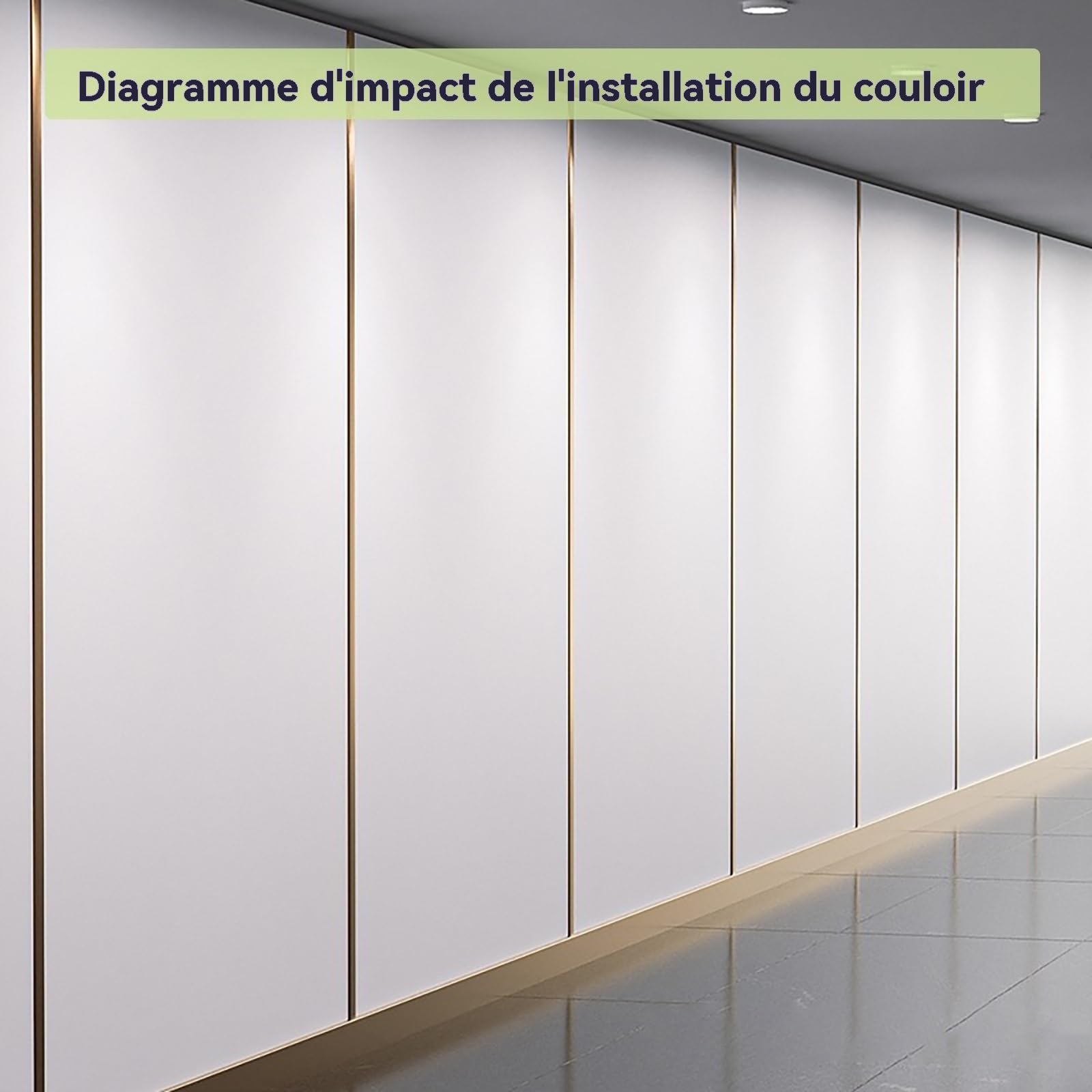 Barre De Seuil Large Profile Alu 90cm* 3 Pièces Baguette Finition Carrelage Parfait pour Relier Les Sols en Parquet, Carrelage Ou Moquette avec Un Aspect Moderne(Titanium Gold,60mm)