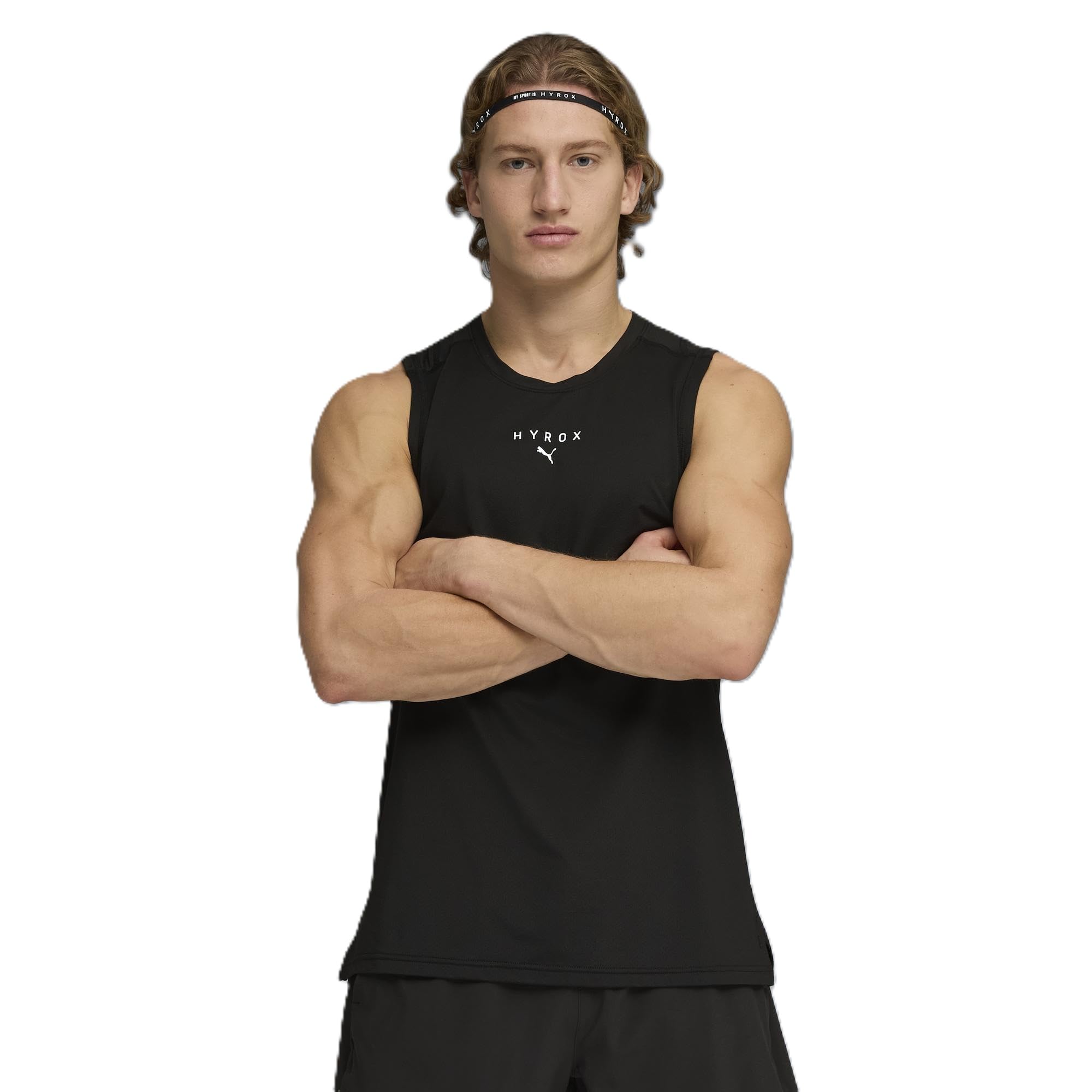 PUMA Mens Hyrox TrainTank Black L