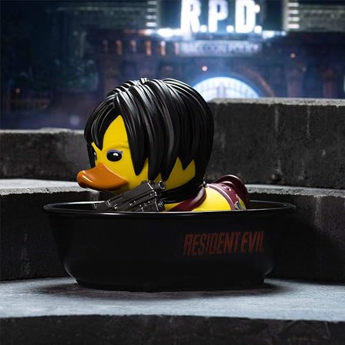Miniatura 8 de TUBBZ Figura de pato de goma de vinilo Ada Wong – Producto oficial de Resident Evil – PC y videojuegos de terror Ada Wong (Baño de bañera),Ada Wong