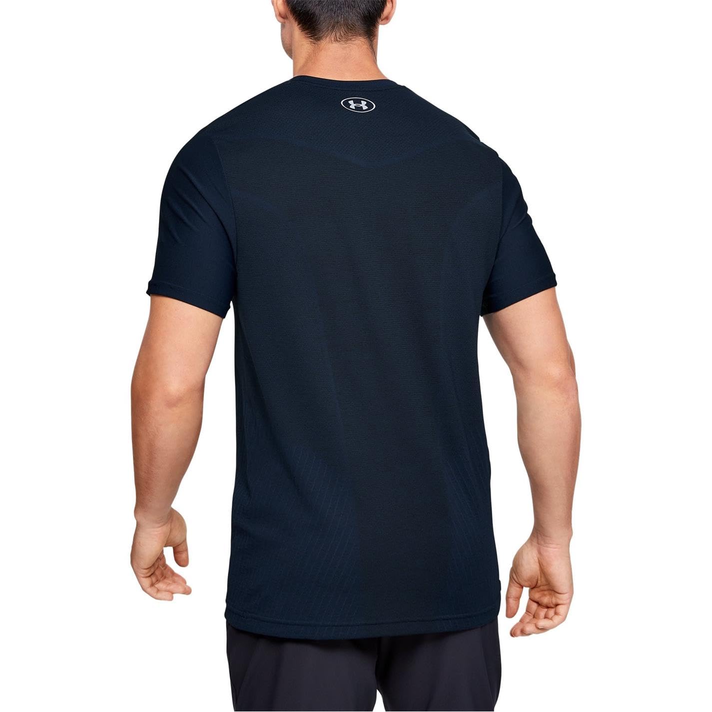 Under Armour Herren UA Seamless SS sportliches und atmungsaktives T-Shirt, bequemes Sportshirt mit Anti-Odor Technologie und 4-Wege-Stretch
