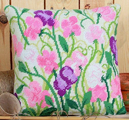 Twilleys - Sweet Peas - Tapestry Cushion Front Kit