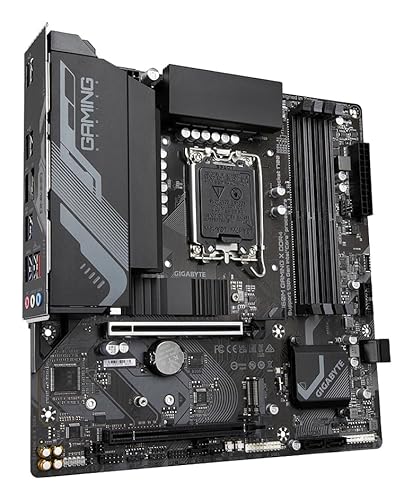 GIGABYTE B760M GAMING X scheda madre DDR4 - Supporta CPU Intel Core di 14a generazione, VRM digitale a 8+1+1 fasi, fino a 5333MHz DDR4 (OC), 2xPCIe 4.0 M.2, LAN 2.5GbE, USB 3.2 Gen2 - Scheda madre - Immagine 4