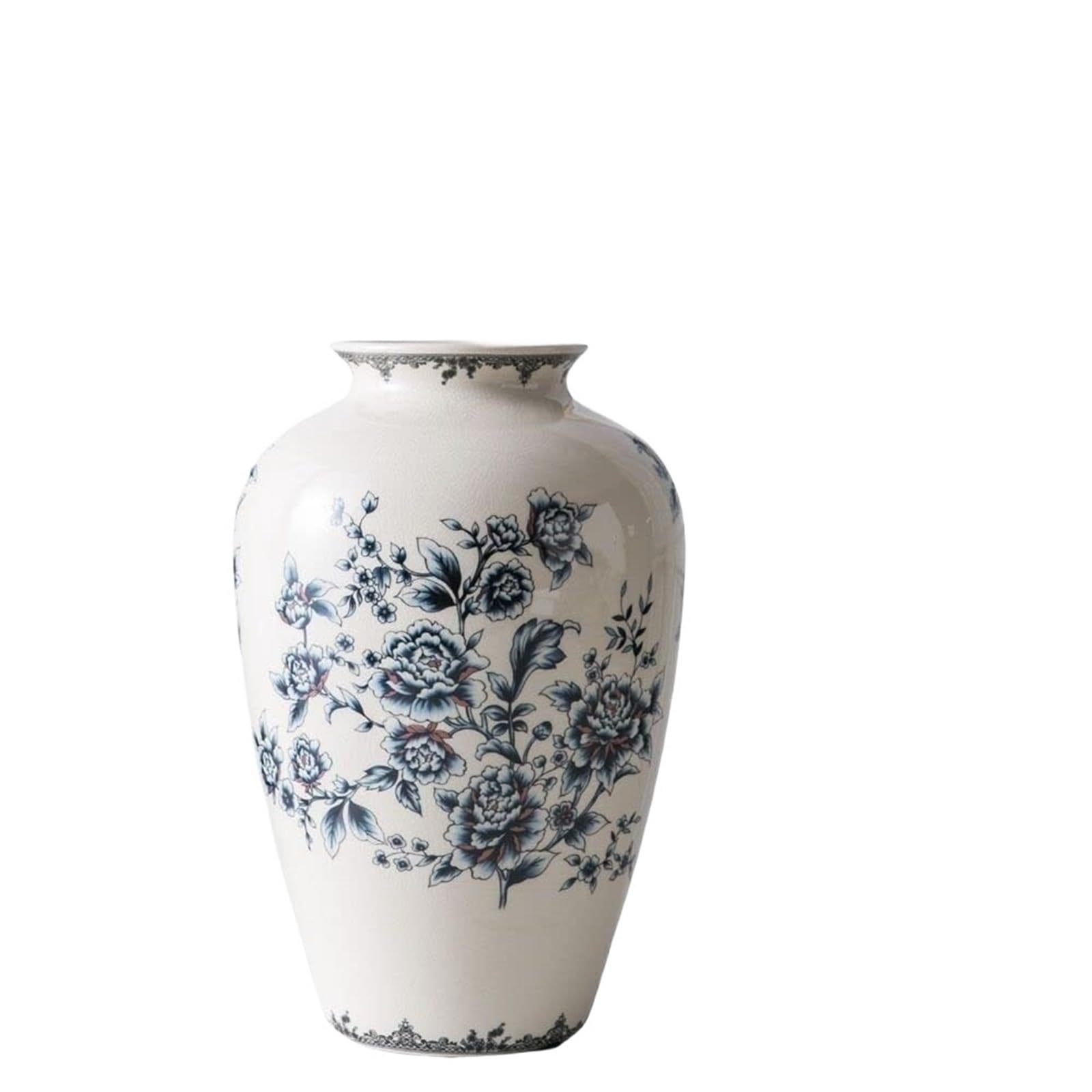 Récipient 12 pouces en céramique chinoise de décoration artistique pour branches