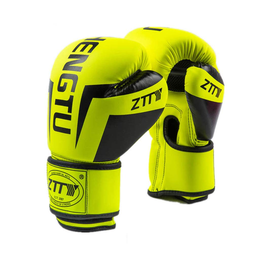 Formazione Guantoni da Boxe, Professionale Figli Adulti MMA Taekwondo Wrestling Guantoni da Boxe Grande per Sparring, Kickboxing, Lotta, Punch Bags, Double Fine velocità Palla,Rosa,8oz