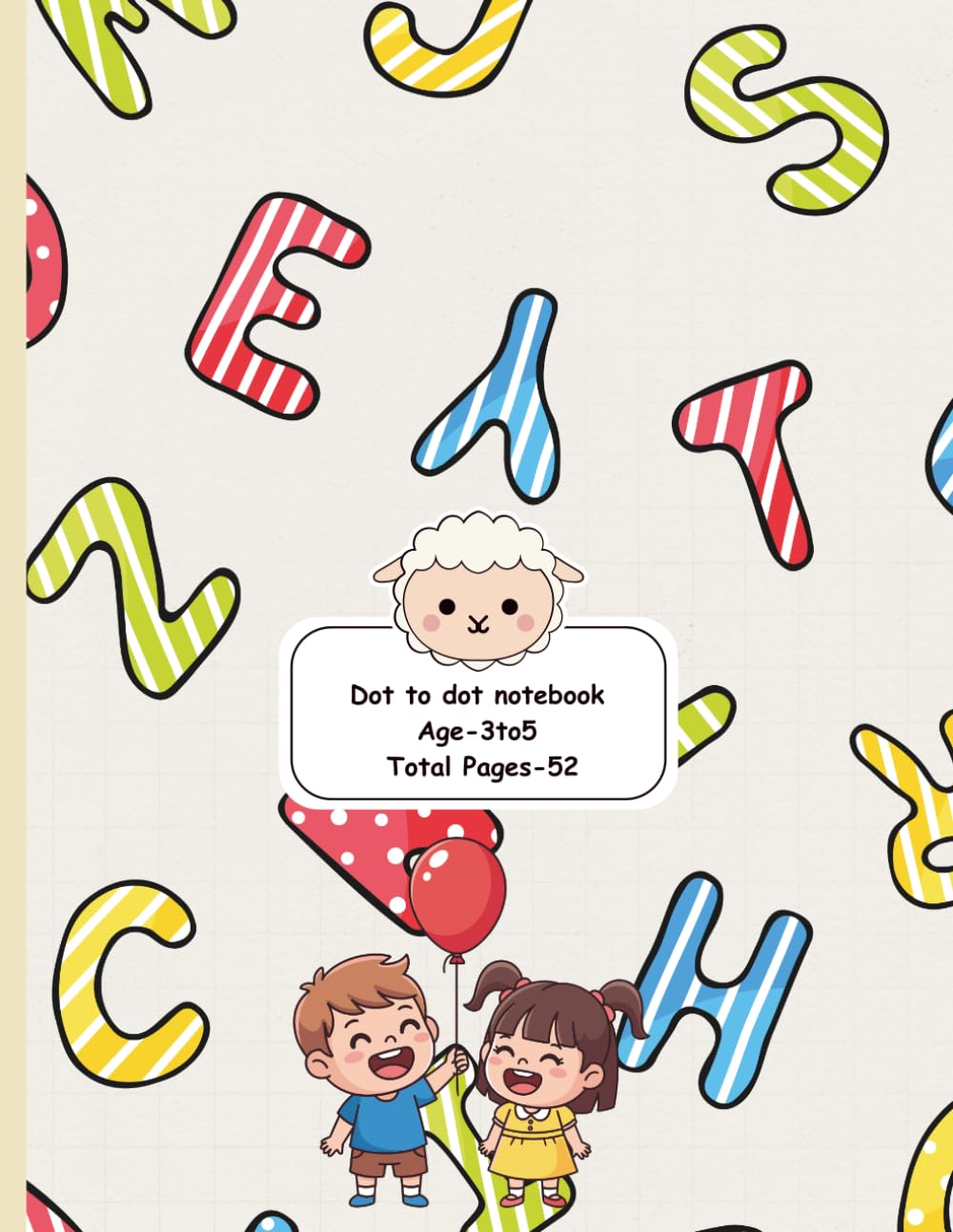 Abc dot to dot book for kids age- 3 to 5 kids