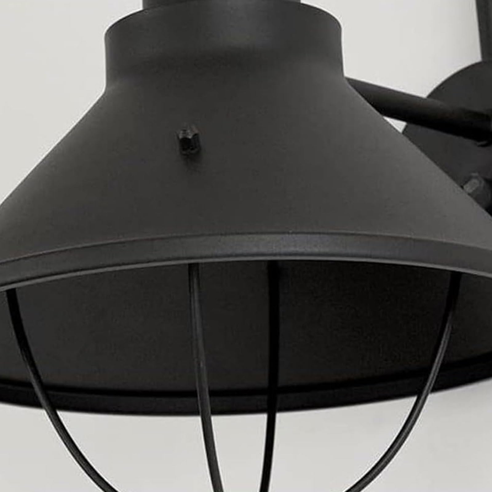 LED Wall Light, Wall Sconce Outdoor Lighting Black Barn Outdoor Porch Light Exterior Wall Mount Lamp for Balcony Courtyard Garden