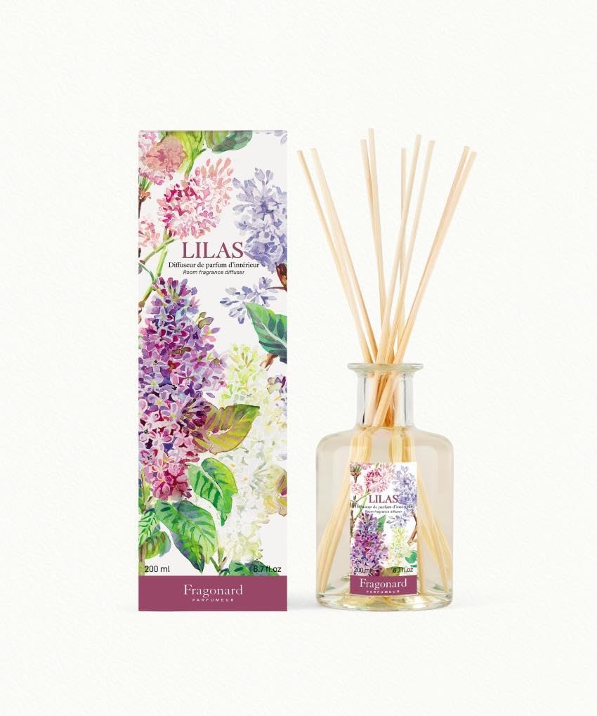 Fragonard - Fragonard Lilas Room Fragrance Diffuser - Multi Coloured