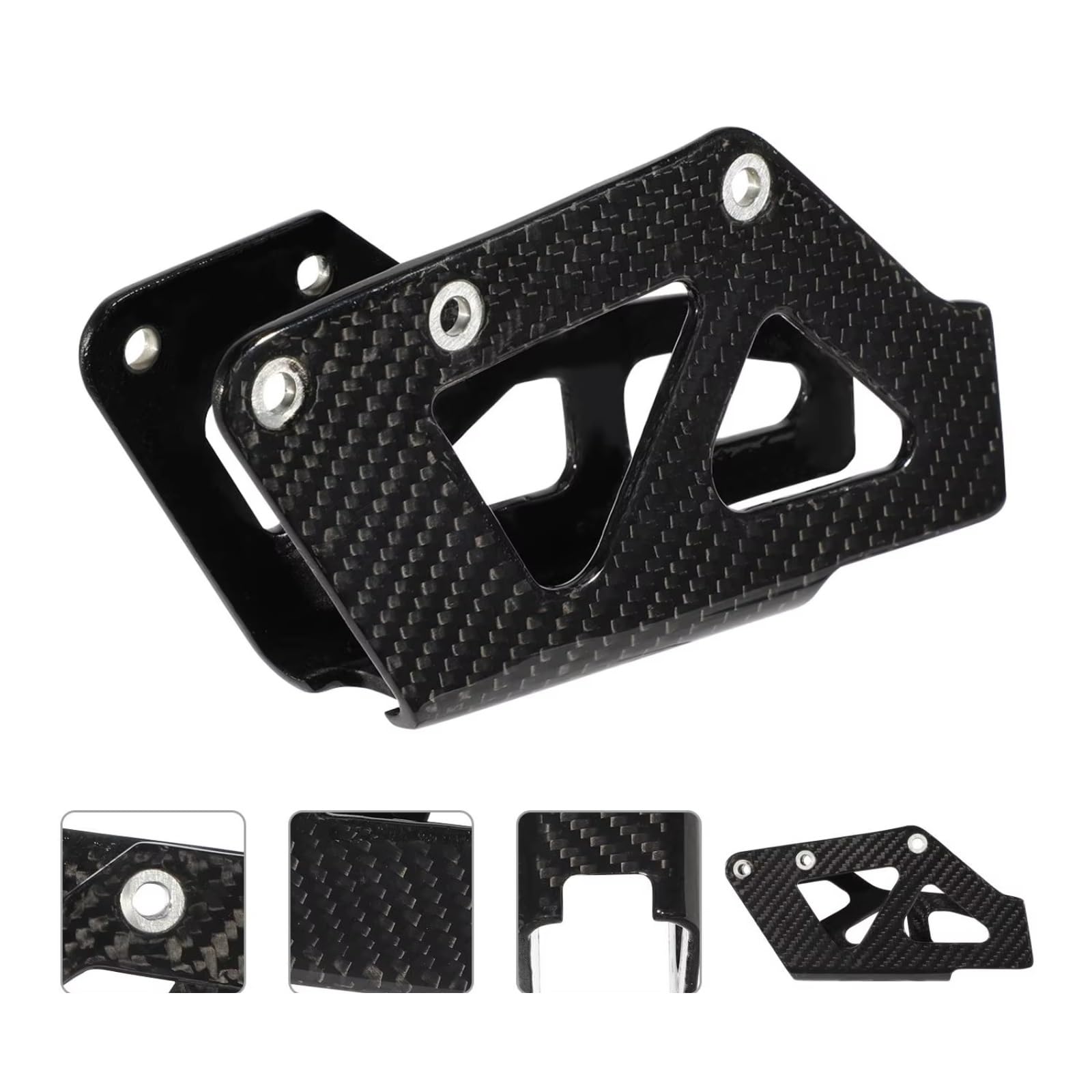Catena Guida Guard Compatibile Con Suzuki Per DRZ400 Accessori Copertura Protezione Guida Catena In Fibra Di Carbonio Moto Universale
