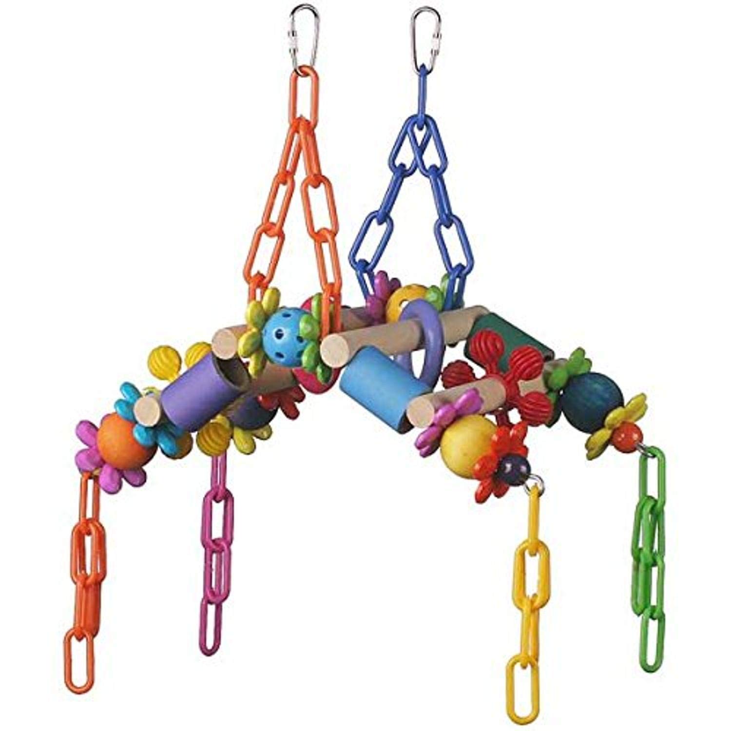 Super Bird Creations SB1100 Monkey Bars Bird Toy, Medium